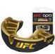 Капа боксерская Opro Gold UFC детская (возраст до 11 лет) черно-золотая Gold_Jr_UFC_Black/Gold фото 1