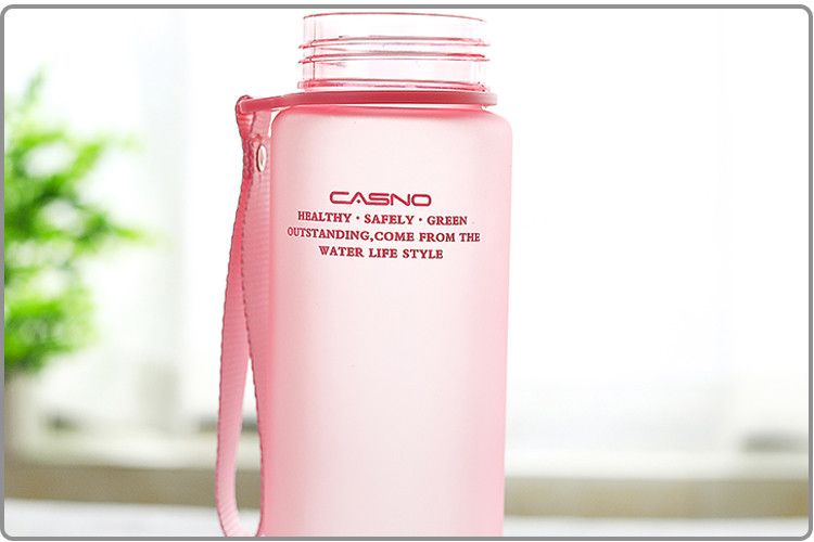 Бутылка для воды Casno 850 мл KXN-1183 розовая KXN-1183_Pink фото