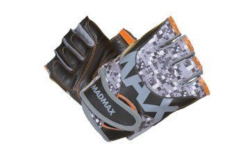 Рукавички для фітнесу та залу Mad Max Mti 83.1 MFG-831 чорно-cірі MFG-831 фото