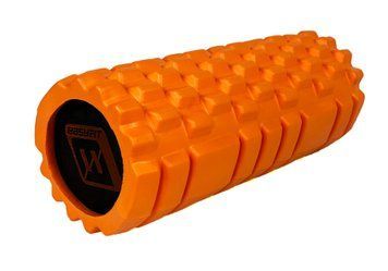 Масажний ролик EasyFit Solid Roller v.1.1s 33 см посилений помаранчевий EF-2050-Or фото