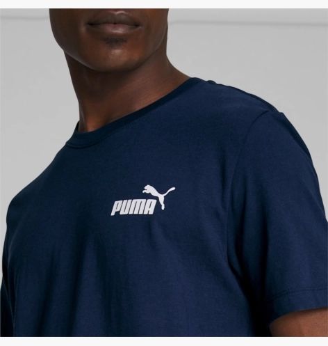 Футболка мужская Puma Essentials NO1 Logo Tee 677463 06 navy 677463_06 фото