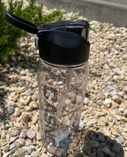 Пляшка для води CASNO 1000 мл KXN-1258 чорна KXN-1258_Black фото