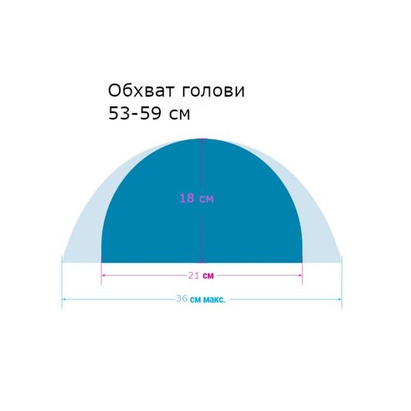 Шапочка для плавания темно-синяя PU-H002-D-ТС PU-H002-D-ТС фото