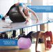 Мяч для фитнеса и йоги (фитбол) Power Play Gymball d-65см фиолетовый + насос PP_4001_65_Lilac фото 6