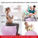 Мяч для фитнеса и йоги (фитбол) Power Play Gymball d-65см фиолетовый + насос PP_4001_65_Lilac фото 4