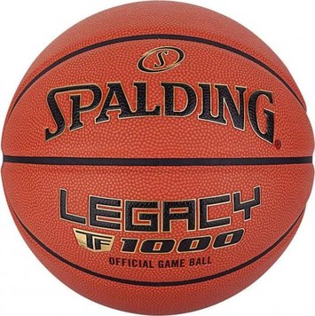 М'яч баскетбольний Spalding TF-1000 Legacy FIBA size 6 (76964Z) 76964Z фото