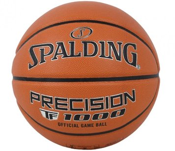 М'яч баскетбольний Spalding TF-1000 Precision size 7 (76965Z) 76965Z фото