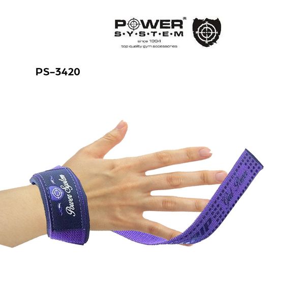 Ламки для тяги Power System Power Straps PS-3420 G фиолетовые PS-3420_Purple фото