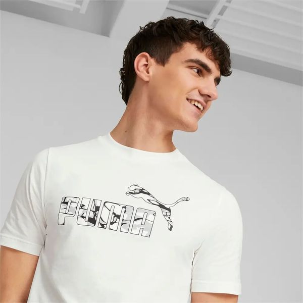 Футболка мужская Puma Summer Splash Graphic Tee 677095 02 white 677095_02 фото