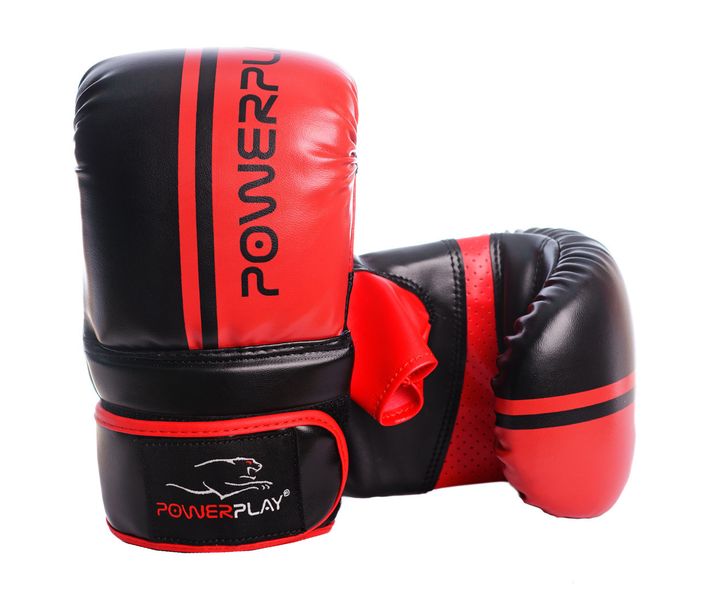 Снарядные перчаткис PowerPlay 3025 черно-красные PP_3025_S_Red/Black фото