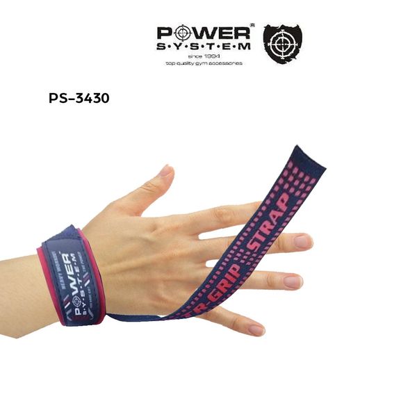 Лямки для тяги Power System XTR-Grip Straps PS-3430 черно-красные PS-3430_Black-Red фото