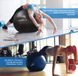 Мяч для фитнеса полумассажный (фитбол) Power Play Gymball d-65см синий + насос PP_4003_65_Blue фото 9