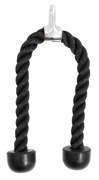 Канат для трицепса з подвійним хватом Power System Triceps Rope PS-4041 PS-4041_Black фото