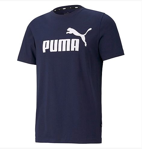 Футболка чоловіча Puma Essentials Logo Tee 586449 06 peacot 586449_06 фото