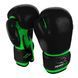 Рукавички боксерські Power Play 3004 чорно-зелені PP_3004JR_6oz_Black/Green фото 4