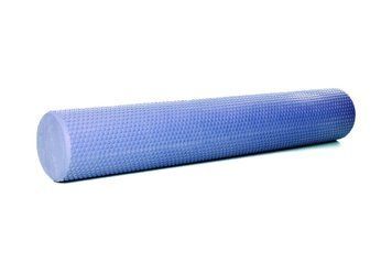 Масажний ролик EasyFit Foam Roller 45 см з міцної піни фіолетовий EF-2034-Bl фото
