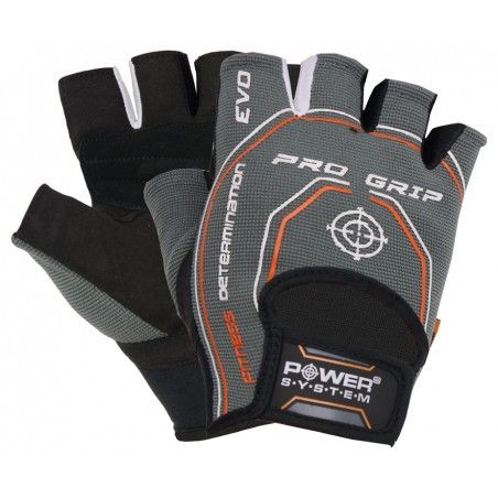 Рукавички для фітнесу і тренажерного залу Power System Pro Grip EVO PS-2250E Grey PS_2260GR фото