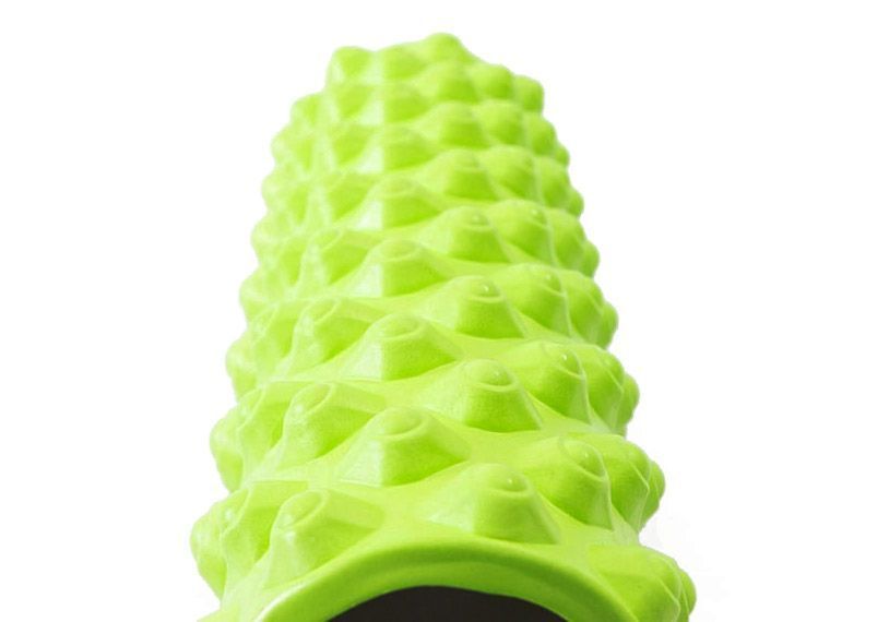 Массажный ролик EasyFit Grid Roller Extreme 45 см салатовый EF-2051-GN фото