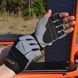 Перчатки для фитнеса и зала Mad Max Damasteel MFG-871 серо-черные MFG-871 фото 7