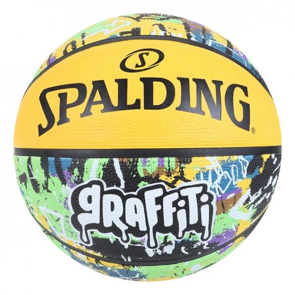 М'яч баскетбольний Spalding Graffitti size 7 (84374Z) 84374Z фото