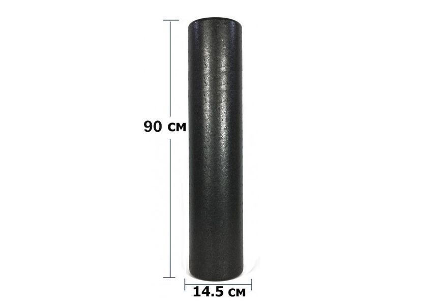 Массажный ролик EasyFit PolyFoam Roller EPP 90 см полипропиленовый EF-2038 фото