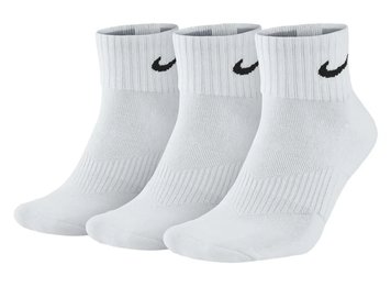 Шкарпетки Nike Value Cush Ankle 3-pack (3 пари) SX4926-101 білі SX4926-101 фото