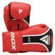 Боксерські рукавиці RDX AURA PLUS T-17 червоно-чорні BGR-T17RB-10OZ+ фото 2