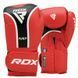 Боксерські рукавиці RDX AURA PLUS T-17 червоно-чорні BGR-T17RB-10OZ+ фото 1