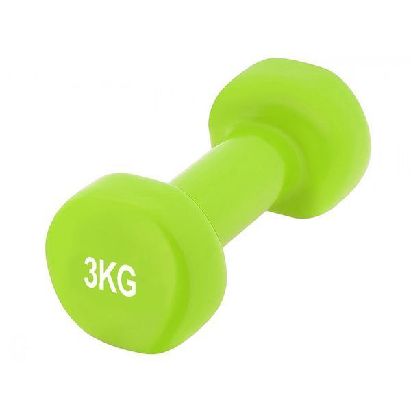Гантелі для фитнесу вініловові Power Play Achilles по 3 кг (2шт*3кг) PP_4125_3kg_2in фото