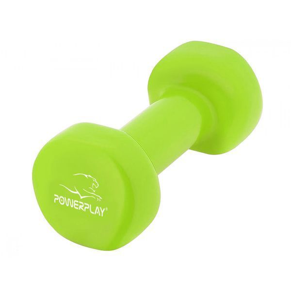 Гантелі для фитнесу вініловові Power Play Achilles по 3 кг (2шт*3кг) PP_4125_3kg_2in фото