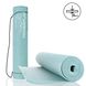 Килимок для фітнесу та йоги Power Play Yoga Mat м'ятний (173смx61смx0.6см) PP_4010_Mint_(173*0,6) фото 1