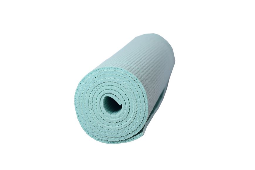 Килимок для фітнесу та йоги Power Play Yoga Mat м'ятний (173смx61смx0.6см) PP_4010_Mint_(173*0,6) фото