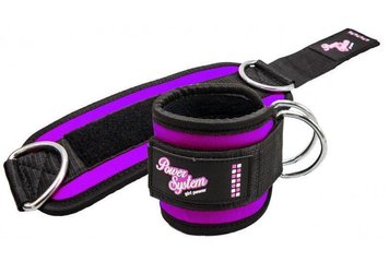 Манжети для тяги на ноги Power System Ankle Strap Gym Babe PS-3450 фіолетові PS_3450_Purple фото