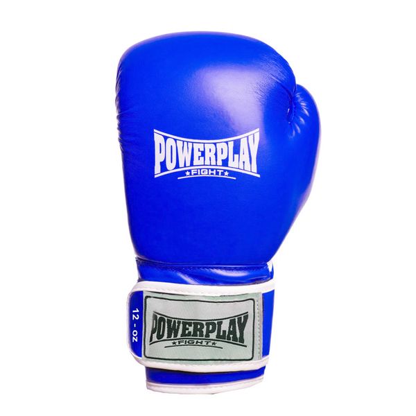 Боксерські рукавиці Power Play Challenger 3019 сині PP_3019_8oz_Blue фото