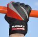 Перчатки для фитнеса и зала Mad Max Extreme 2nd Edition MFG-568 черно-красные MFG-568 фото 9