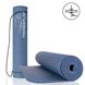 Коврик для фитнеса и йоги Power Play Yoga Mat темно-синий (173смx61смx0.6см) PP_4010_Navy_(173*0,6) фото 1