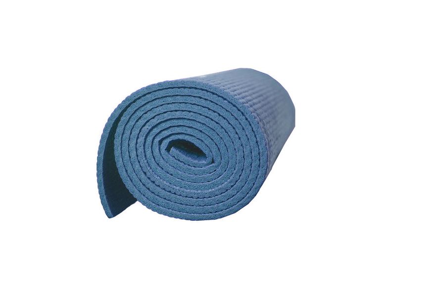 Килимок для фітнесу та йоги Power Play Yoga Mat темно-синій (173смx61смx0.6см) PP_4010_Navy_(173*0,6) фото