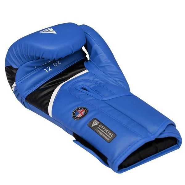 Боксерские перчатки RDX AURA PLUS T-17 сине-черные BGR-T17UB-10OZ+ фото