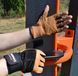 Перчатки для фитнеса и зала Mad Max MFG-269 Professional черно-коричневые MFG-269-Brown фото 8