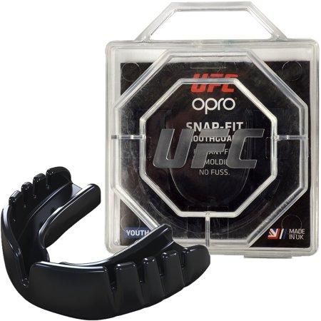 Капа для боксу дитяча OPRO Snap-Fit UFC чорна SN_JR_UFC_Black фото