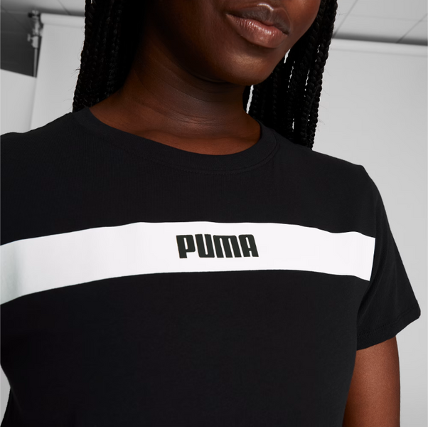 Футболка женская Puma Upfront Line Tee 678752 01 black 678752_01 фото