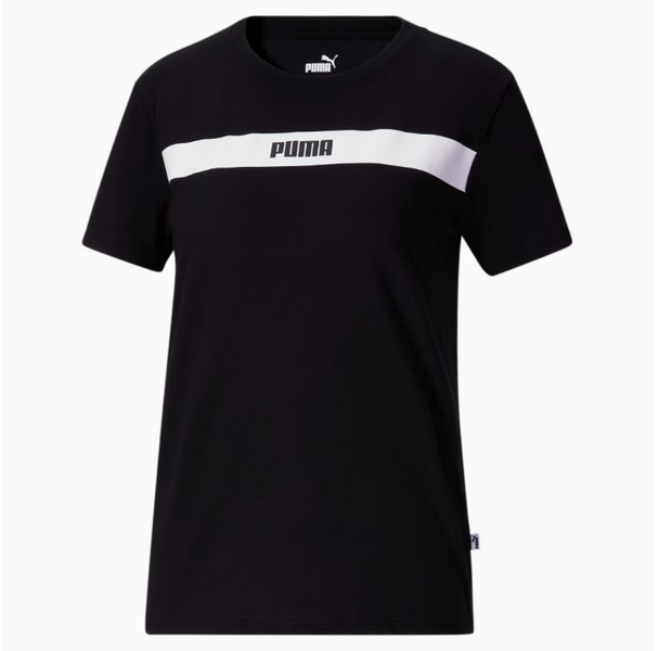 Футболка женская Puma Upfront Line Tee 678752 01 black 678752_01 фото