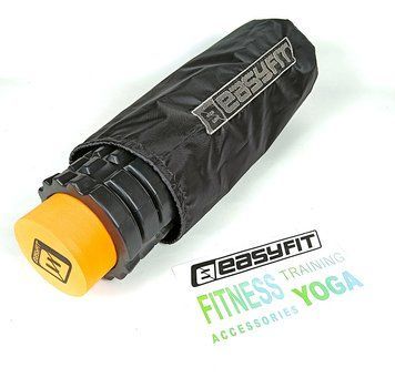 Масажний ролик для спини, рук та ніг EasyFit PRO Active 33 см подвійний EF-2025-O фото