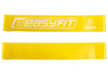 Фітнес гумка EasyFit №3 жовта EF-1812-3 фото