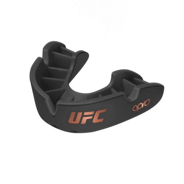 Капа для боксу дитяча OPRO Bronze UFC чорна UFC_Jr_Bronze_Bl фото