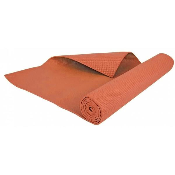 Коврик для фитнеса и йоги Power System Fitness-Yoga Mat PVC оранжевий (173смx61смx0.6см) PS-4014_Orange фото