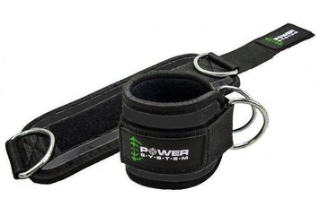 Манжеты для тяги на ноги Power System Ankle Strap Gym Guy PS-3460 зеленые PS_3460_Green фото