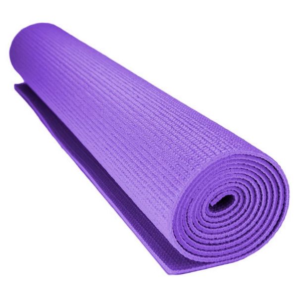 Килимок для фітнесу та йоги Power System Fitness-Yoga Mat PVC фіолетовий (173смx61смx0.6см) PS-4014_Purple фото