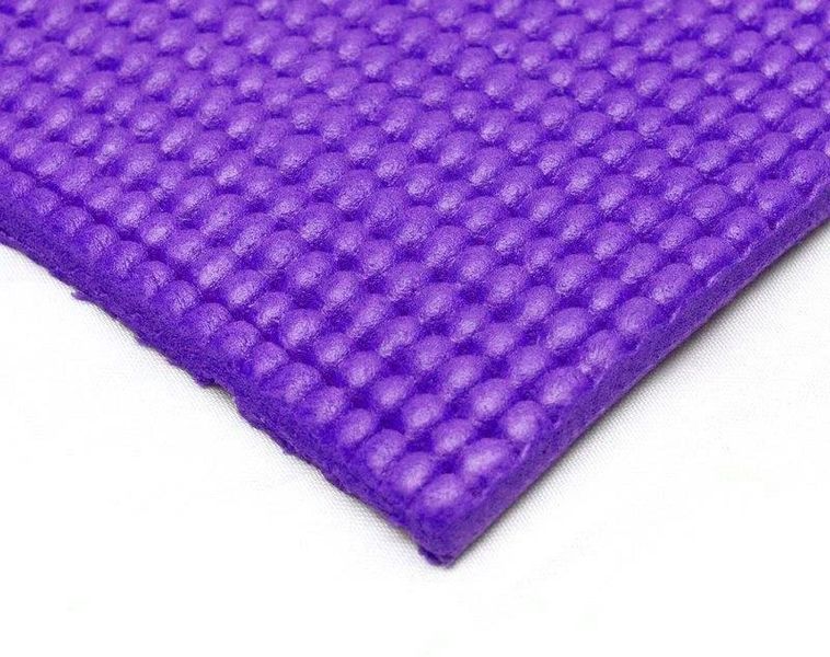 Коврик для фитнеса и йоги Power System Fitness-Yoga Mat PVC фиолетовый (173смx61смx0.6см) PS-4014_Purple фото