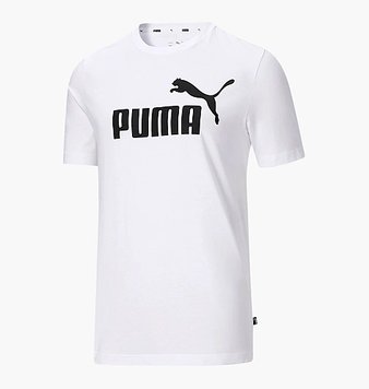 Футболка мужская Puma Essentials Logo Tee 586449 02 white 586449 02 фото